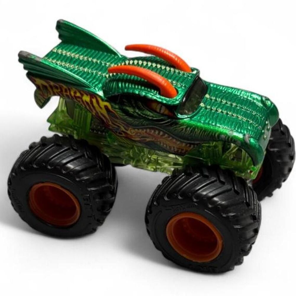 Hot Wheels Monster Trucks Green Dragon Diecast Toy Truck